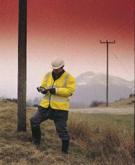 photo d'un intervenant en technique terrain